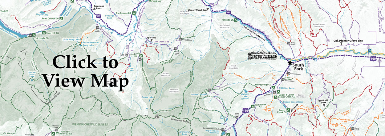 SilverThread Map Trails 2024 banner