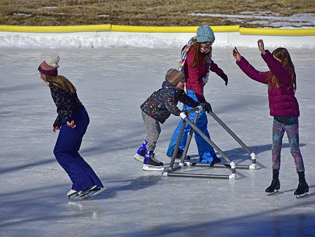 Sledding Beaver Creek sm